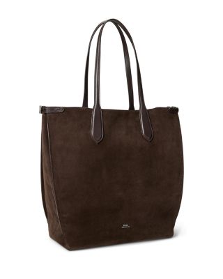 Bellport Suede North-South Tote