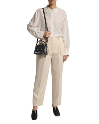 Mosaic Nano Studs Leather Crossbody Bag