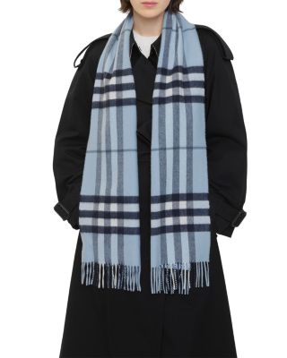 Check Cashmere Scarf
