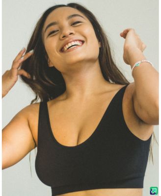 Soft Reversible V Crop Top Bralette