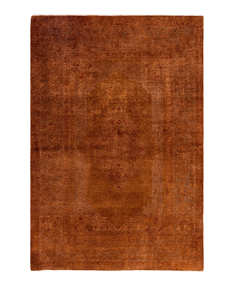 Bloomingdale's Fine Vibrance M1482 Area Rug, 5'2x7'7 In Brown