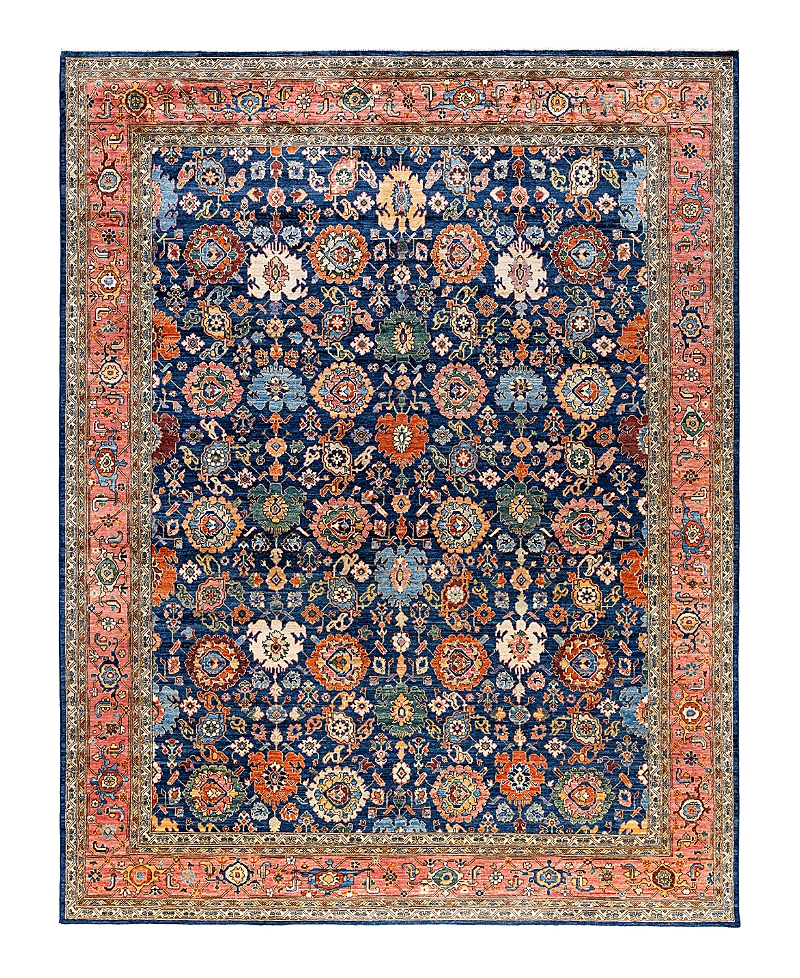 Bloomingdale's Serapi M0103-173 Area Rug, 9'1x11'9 In Blue