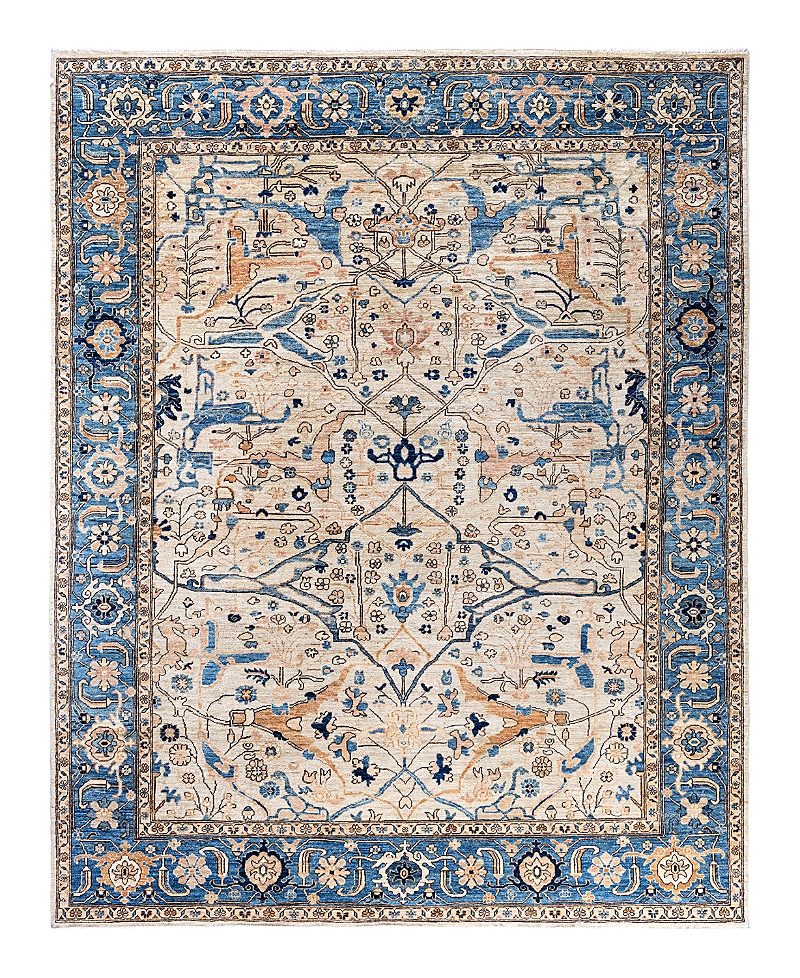Bloomingdale's Serapi M0103-206 Area Rug, 8'1x9'11 In Blue