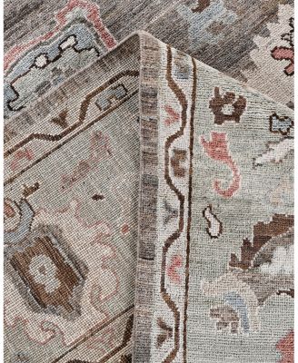 Bloomingdale's Colorful Oushak M0103-46 Area Rug, 8'0"x9'8"