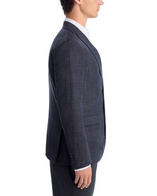 Slim Fit Plaid Sport Coat