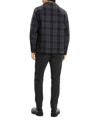 Wool &amp; Cashmere Check Overshirt