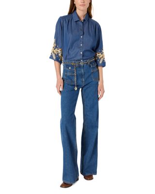 Amelie Button Front Shirt 