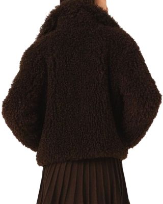 Short Boucl&eacute; Coat