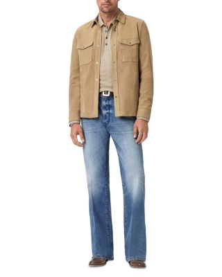 Jalen Jacquard Long Sleeve Polo Shirt