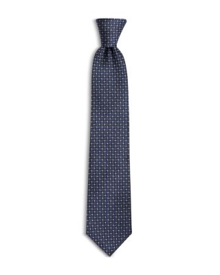 Silk Classic Geometric Tie - Exclusive 