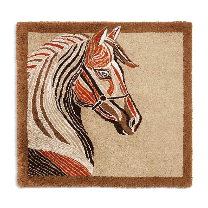 Abyss Cavalier Bath Rug, 27 X 27 - Exclusive In Sand