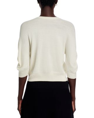 Wool Four Sleeved Cardigan