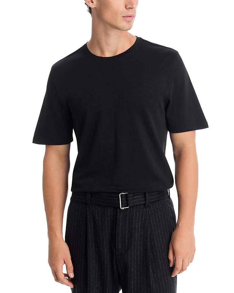 The Men's Store At Bloomingdale's Short Sleeved Crewneck Tee - Exclusive In Black