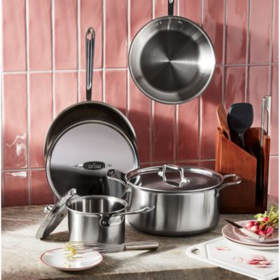 D5 Stainless Brushed 7-Piece Cookware Set - Exclusive