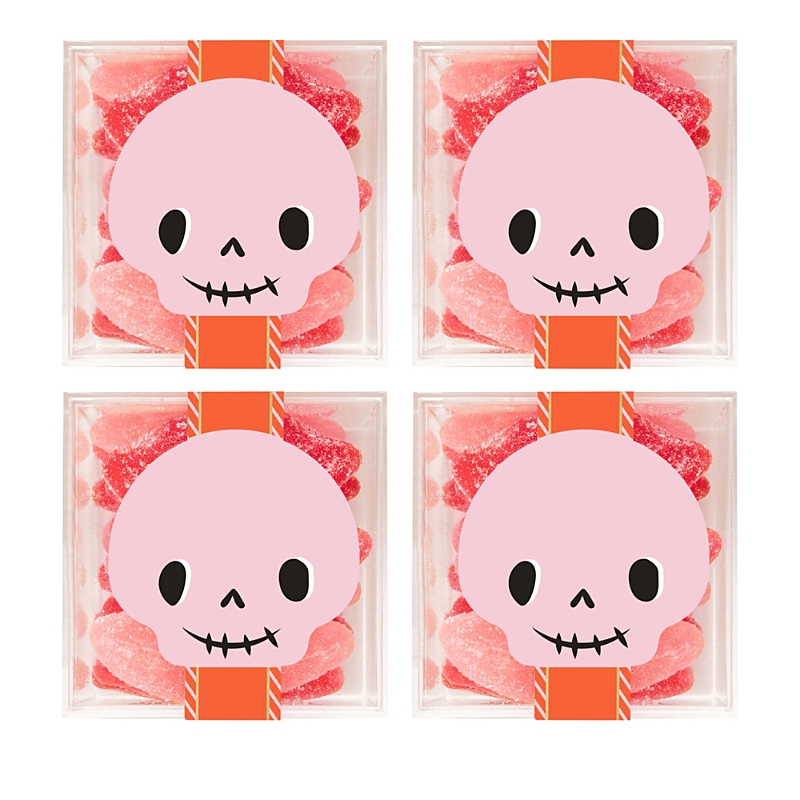Sugarfina Skeleton Skulls 4 Piece Bundle In Pink