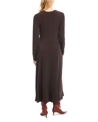 Kate V Neck Midi Travel Dress