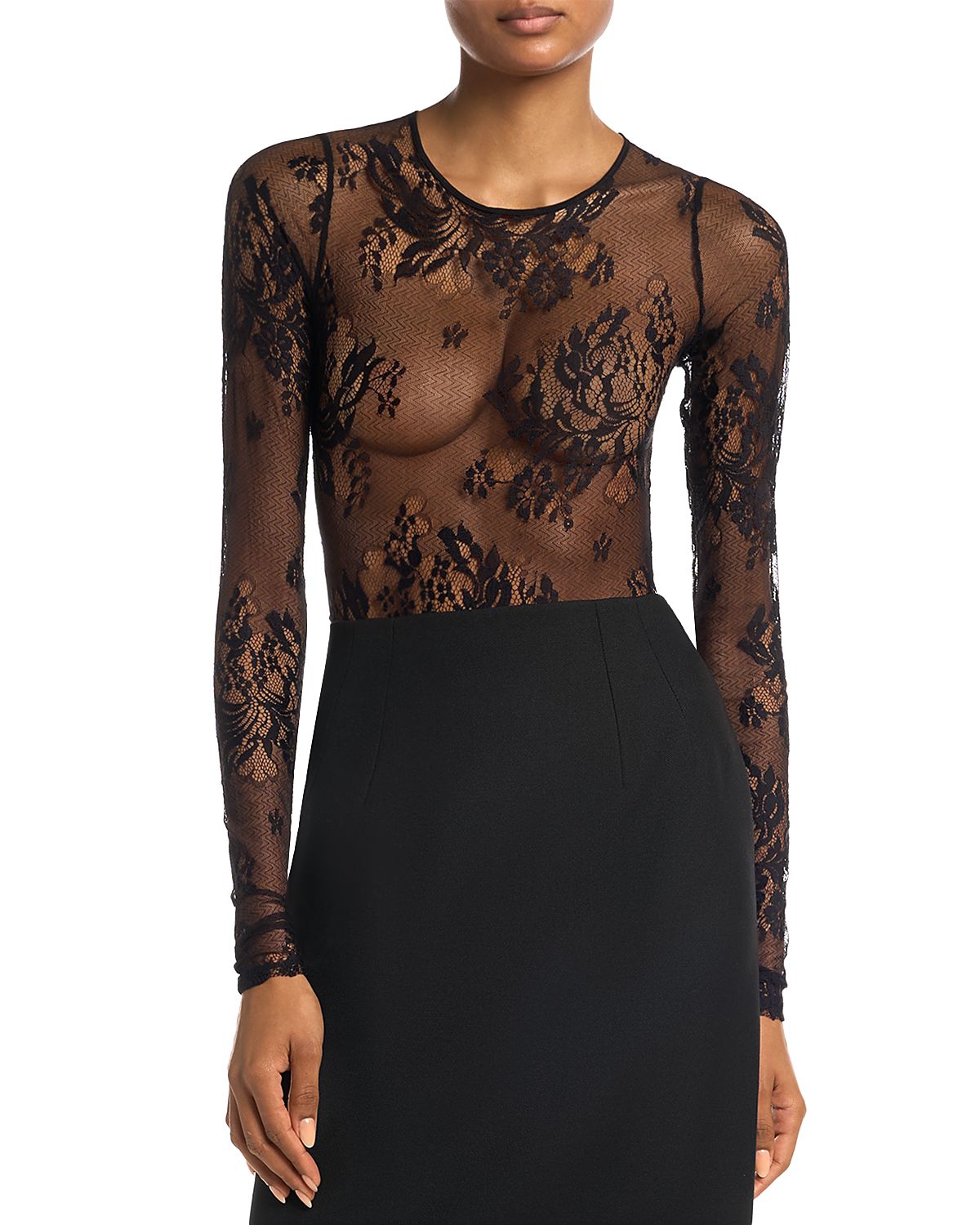 Wardrobe. nyc Evening Lace Bodysuit