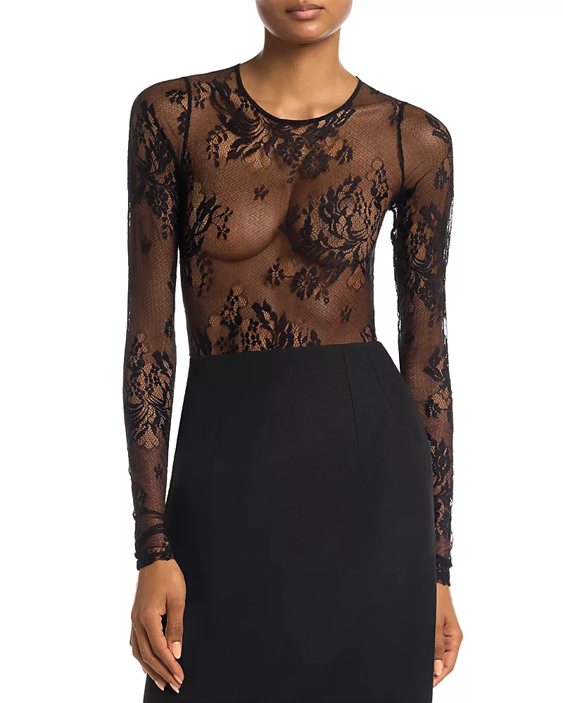 Wardrobe. nyc Evening Lace Bodysuit
