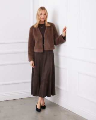 Reversible Faux Fur Jacket