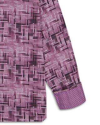 Berkley Long Sleeve Printed Woven Shirt