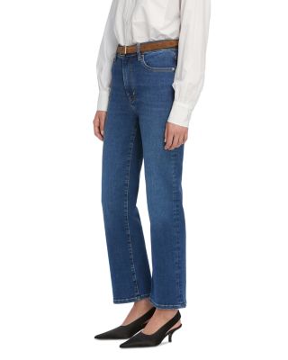 Pixie Le Sleek High Rise Straight Leg Jeans in Femma