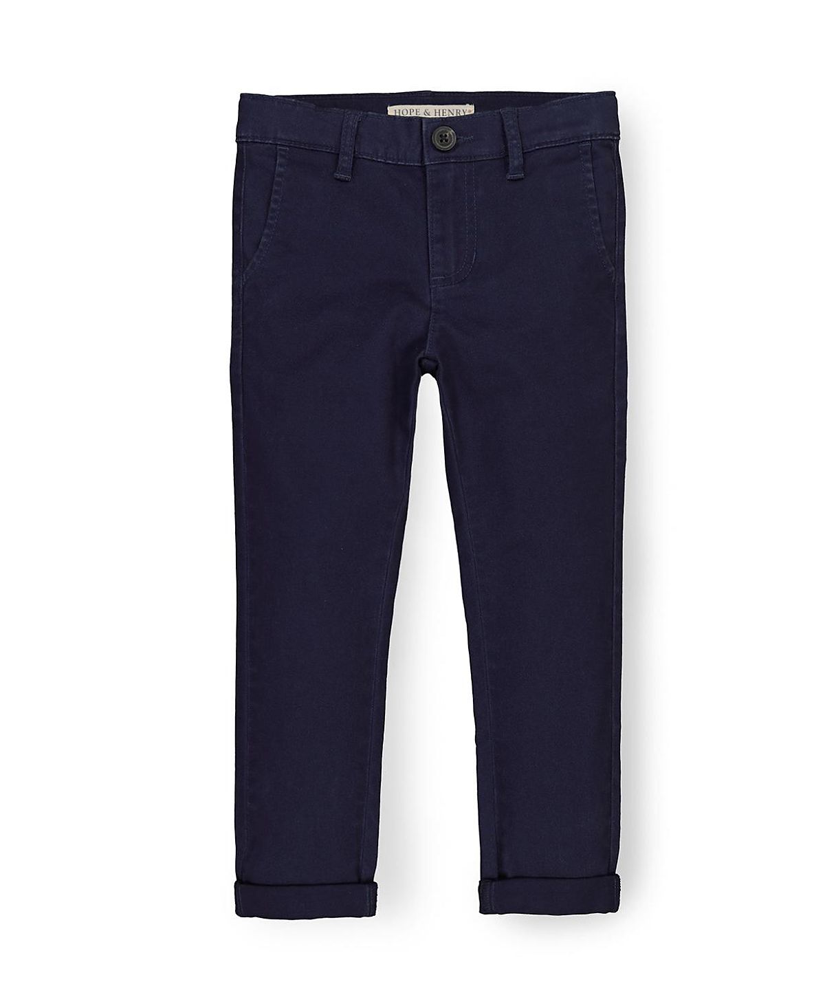 Hope & Henry Organic Skinny Stretch Twill Chino Pant - Little Kid