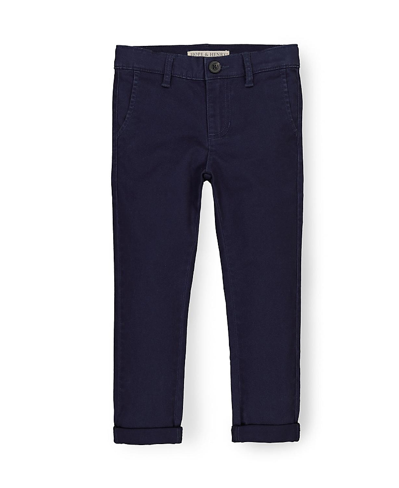 Hope & Henry Organic Skinny Stretch Twill Chino Pant - Little Kid