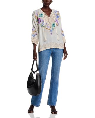 Margot Embroidered Top