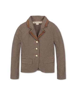  Hope &amp; Henry Girls' Organic Brushed Cotton Dress Blazer - Little Kid