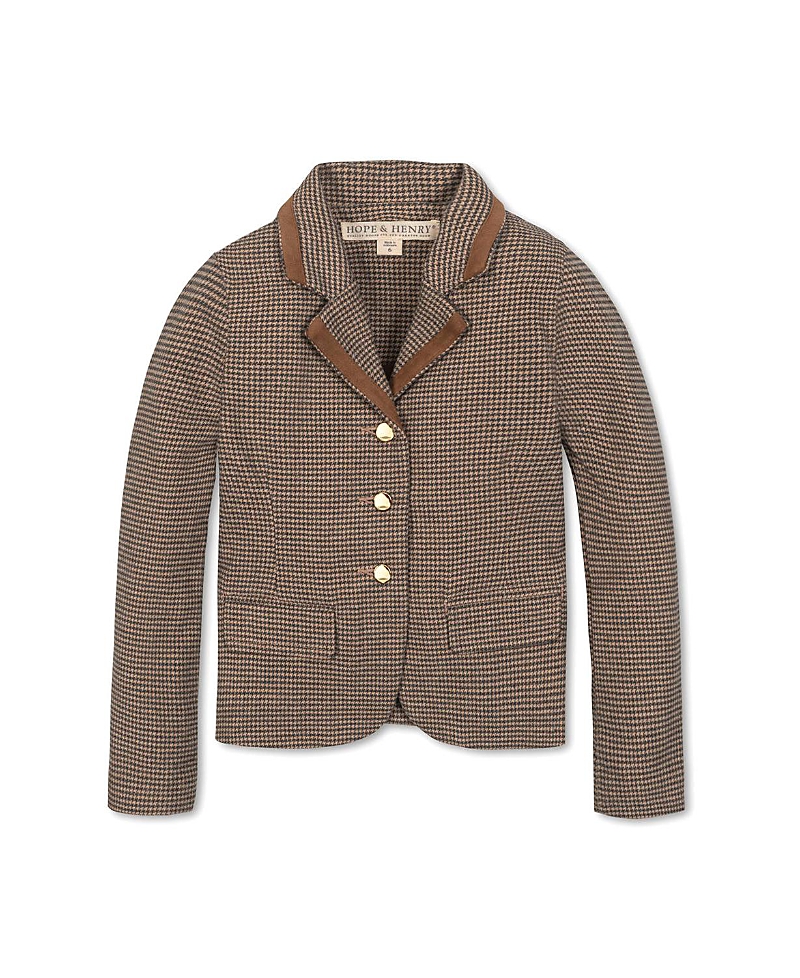 Hope & Henry Hope & Henry Girls' Organic Brushed Cotton Dress Blazer - Little Kid