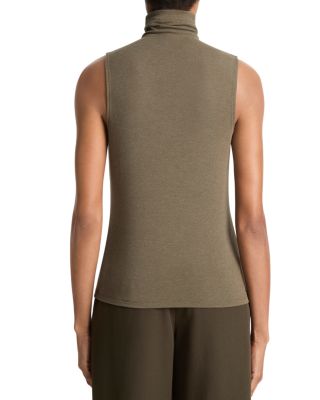 Turtleneck Sleeveless Top