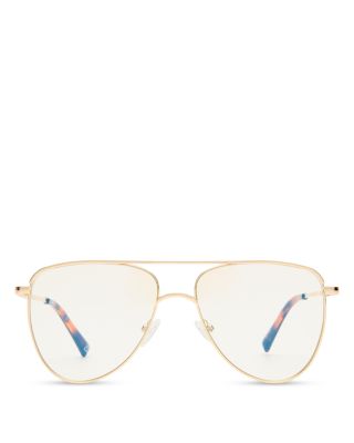 The Duke Rectangular Blue Light Glasses, 57mm