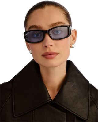 Du Jour Rectangle Sunglasses, 60mm