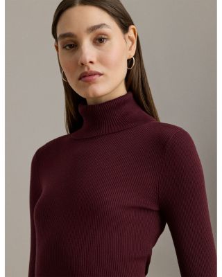 Ribbed Turtleneck Sweater