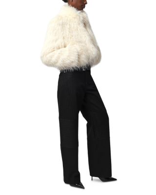 Ginette Faux Fur Cropped Jacket