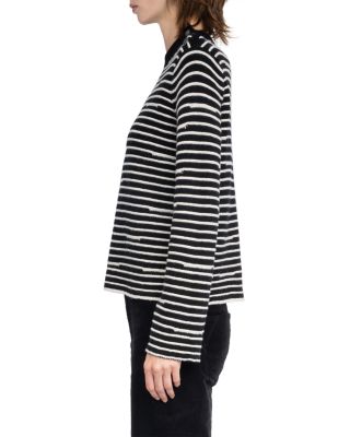 Spiky Wool & Cashmere Crewneck Sweater