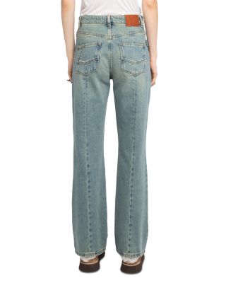 Evy Low Rise Bootcut Jeans in Light Blue