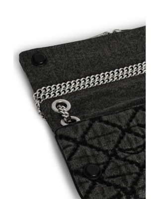 Rock II Denim Monogram Crossbody Bag