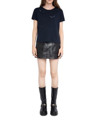 Alys HC Embroidery Wings Top