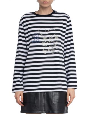 Edwini ML Happy Mouse Rhinestone Tee