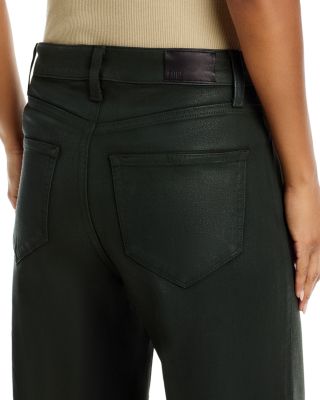 Anessa High Rise Wide Leg Jeans in Dark Rosin Luxe Coating