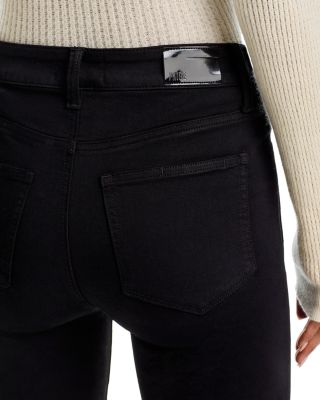 Laurel High Rise Bootcut Jeans in Black Shadow