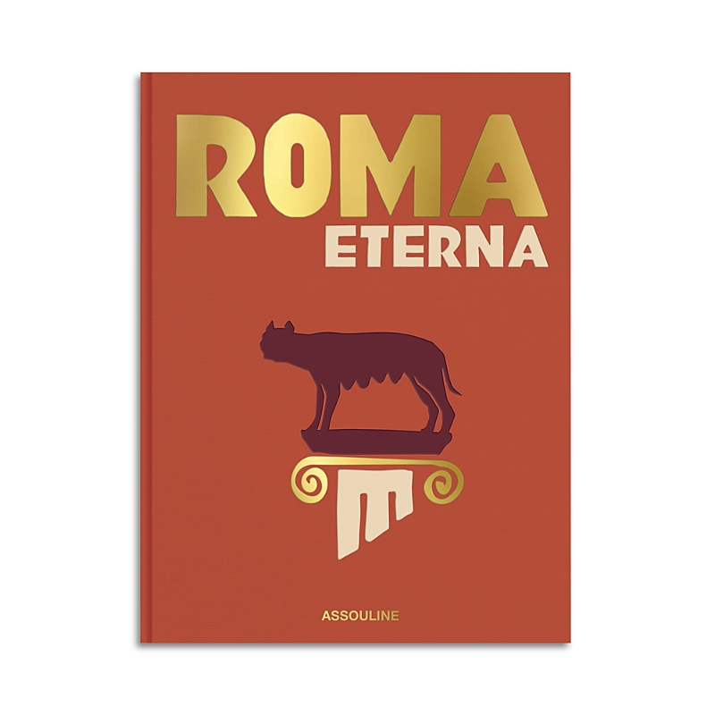 Assouline Publishing Roma Eterna Book In Brown