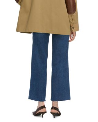 Le Slim High Rise Ankle Crop Palazzo Jeans in Elixir Raw After