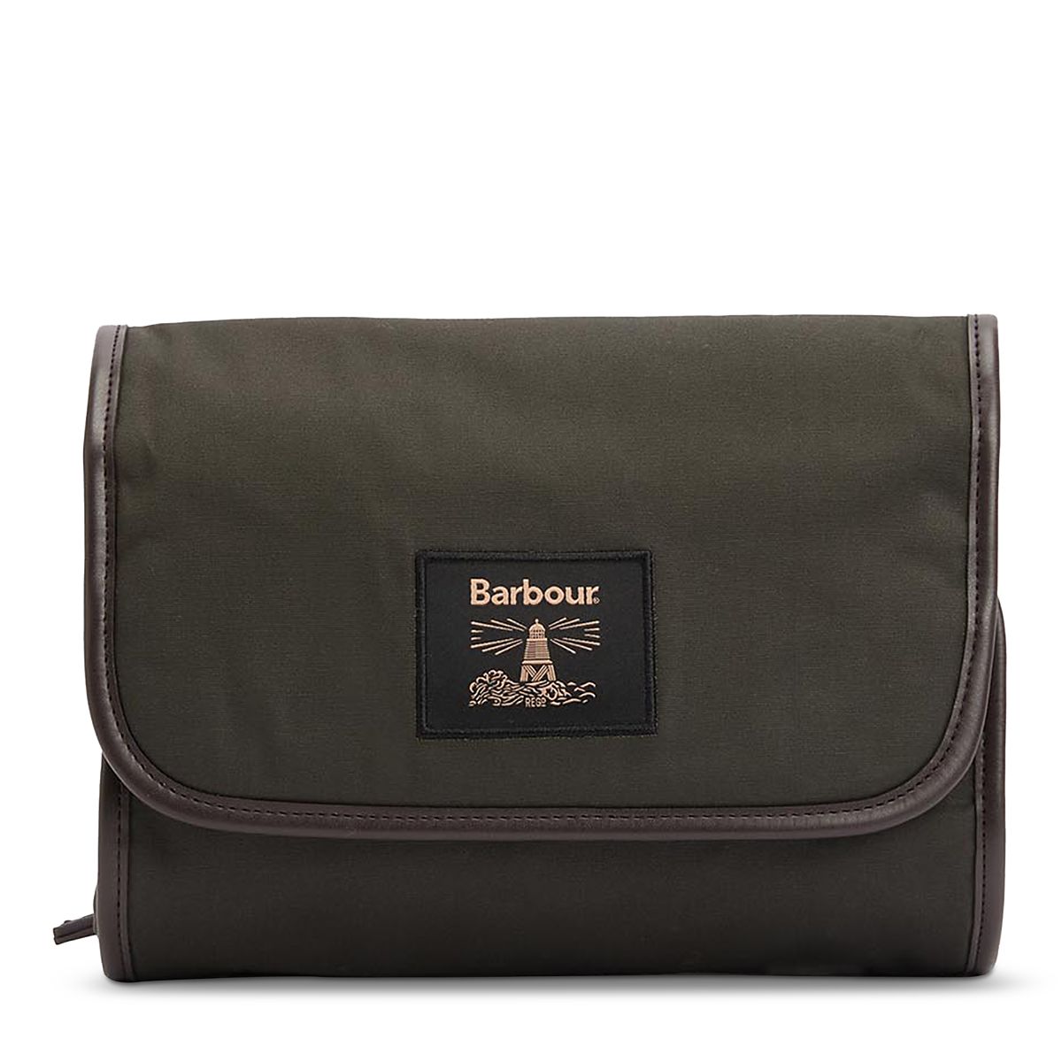 Barbour Wax Hanging Washbag