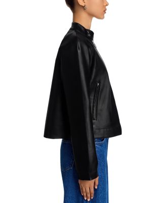 Jett Faux Leather Moto Jacket