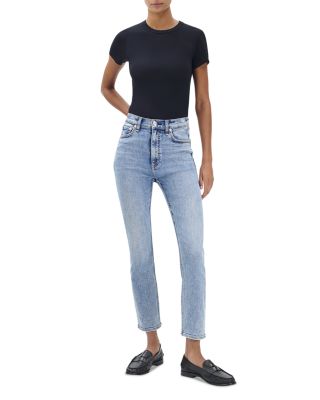 Flexi Wren High Rise Slim Ankle Jeans in Nyasa