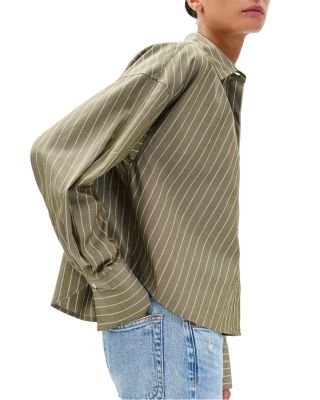 Martha Poplin Stripe Shirt