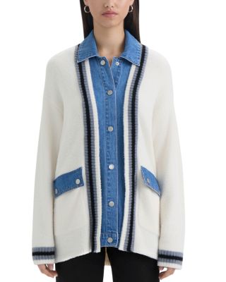 Layered Look Cardigan