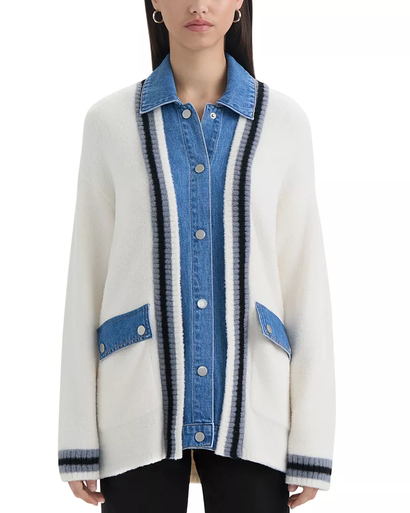 Nvlt Layered Look Cardigan